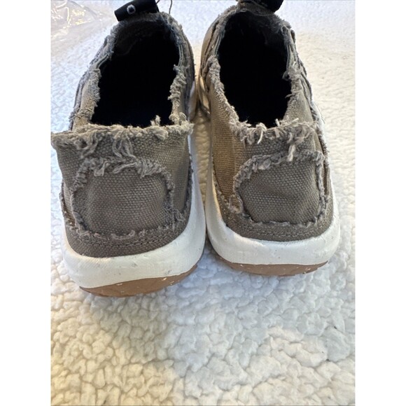 Athena Moc Canvas by Holo Footwear, Men's, Coyote, SIZE 11.5 Gray - Picture 5 of 7